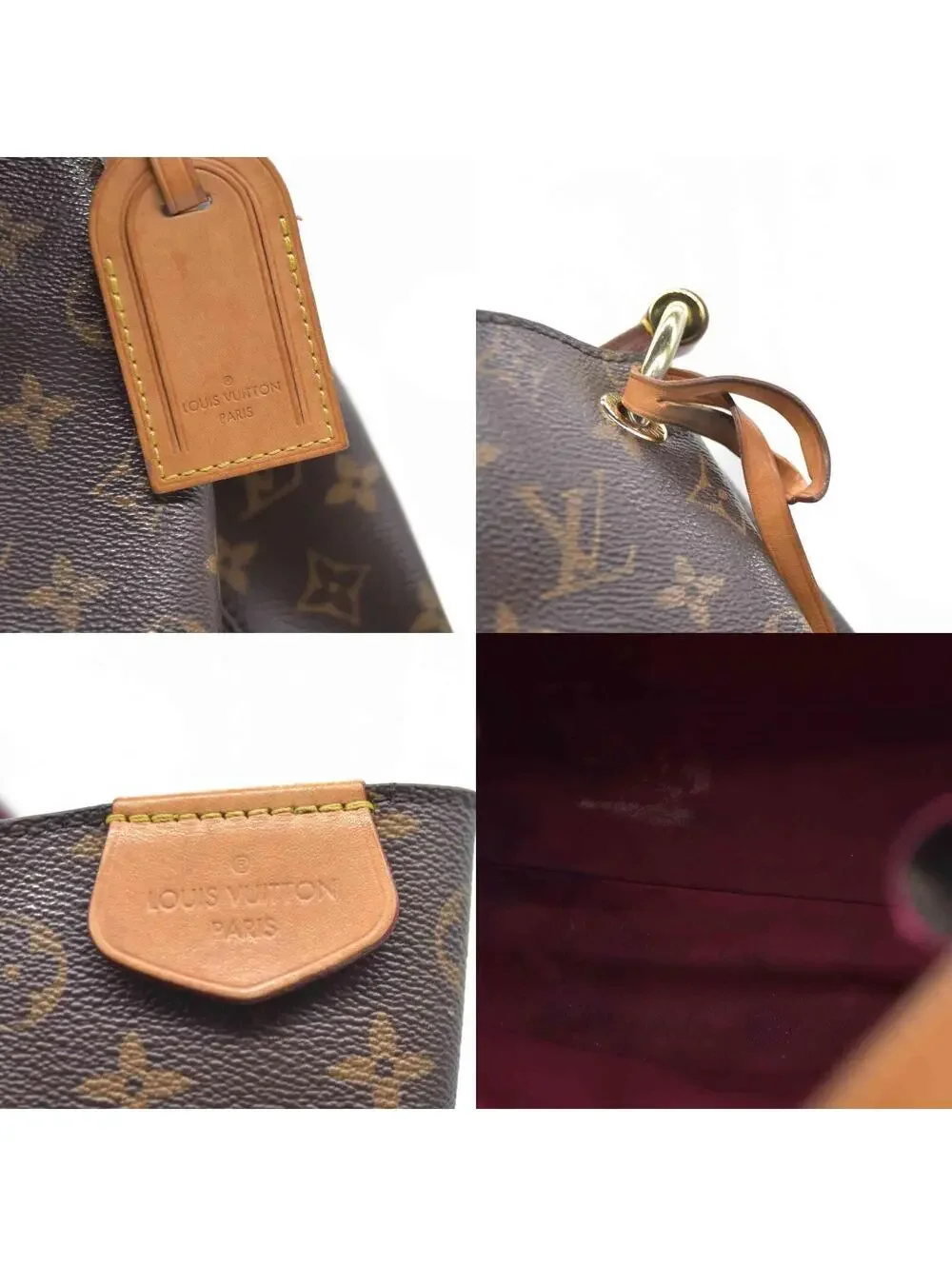 $2160 Louis Vuitton Monogram Graceful MM Pivoine TX4128